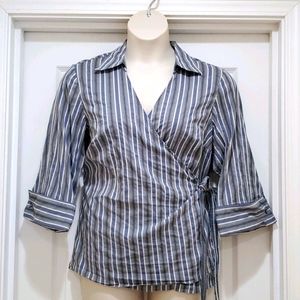 Lane Bryant Wrap Blouse Sz 18/20